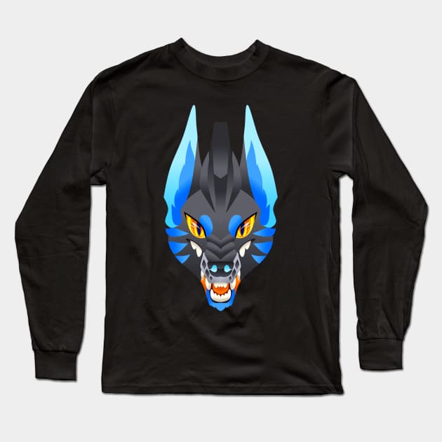 Raze Dinodog Cutout Bust Long Sleeve T-Shirt by TwilightSaint